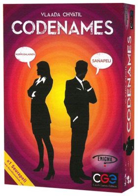 Codenames! - hauska sanapeli, jossa vahvistetut vihjeet johdattelevat oikeisiin salasanoihin!