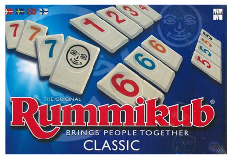  Rummikub! Hieno peli strategisesta ajattelusta ja nopeasta reagoinnista!